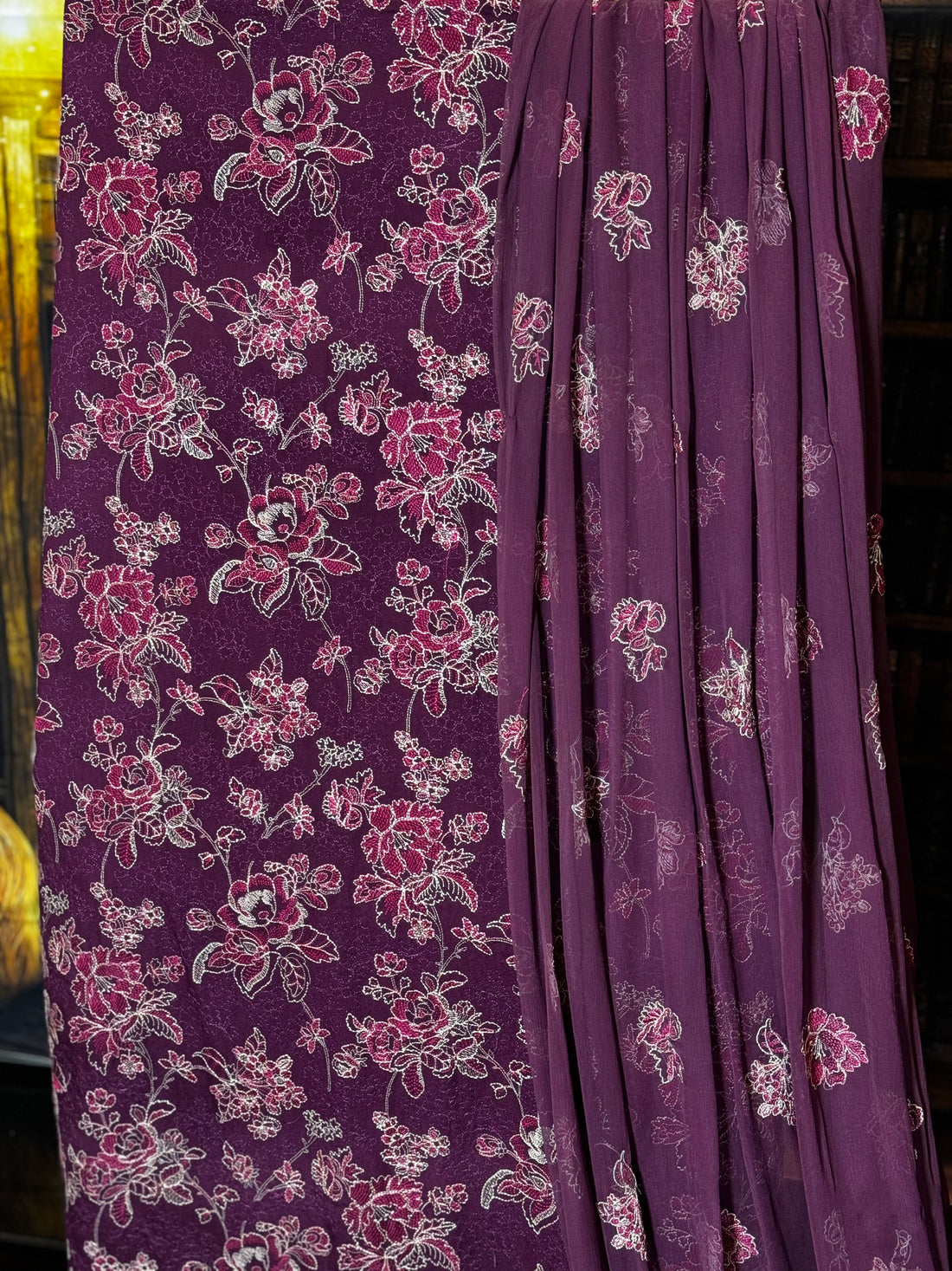 Embroidered Karandi