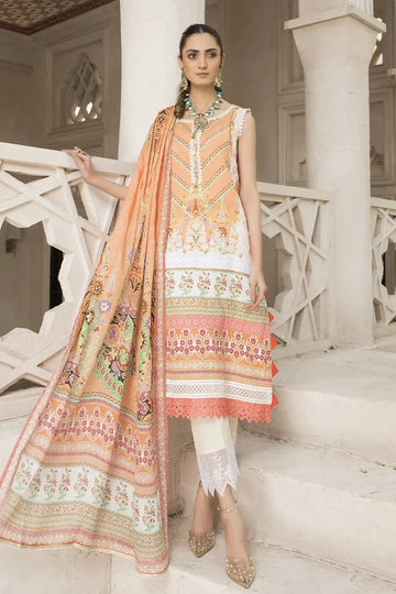 Rashk-e-gul-Unstitched-3 Piece-D09